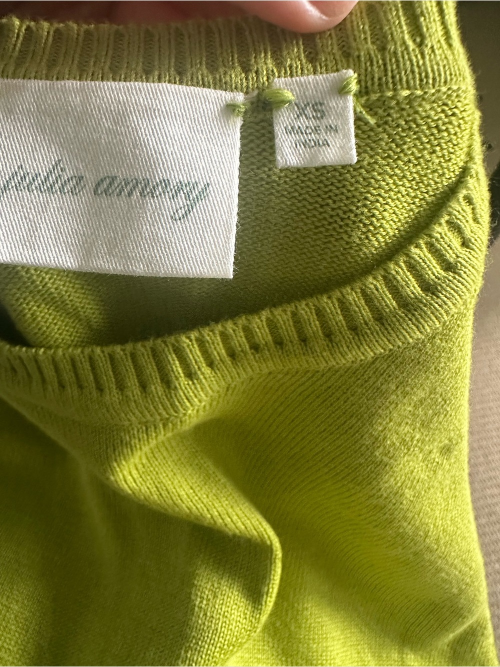 Julia amory tippi top green XS